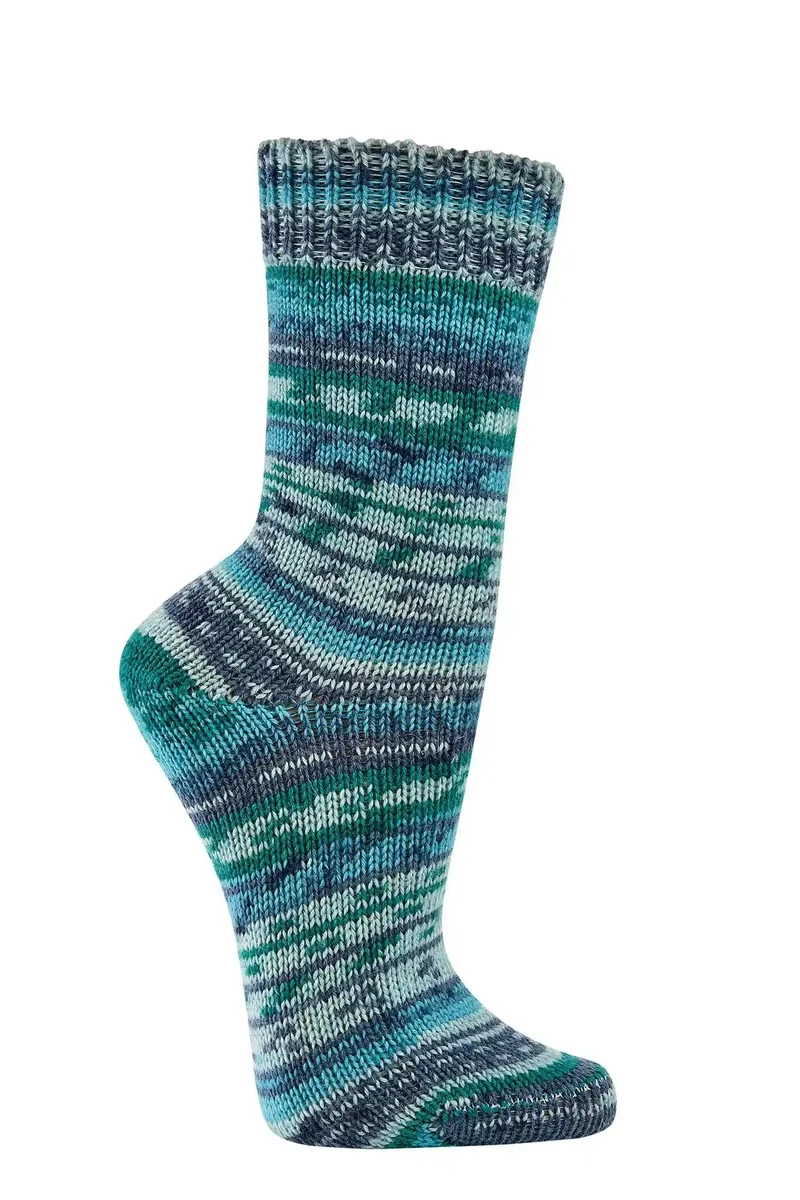 Wollsocken wie von Oma gestrickt – 70 % Wolle, dick & gemütlich