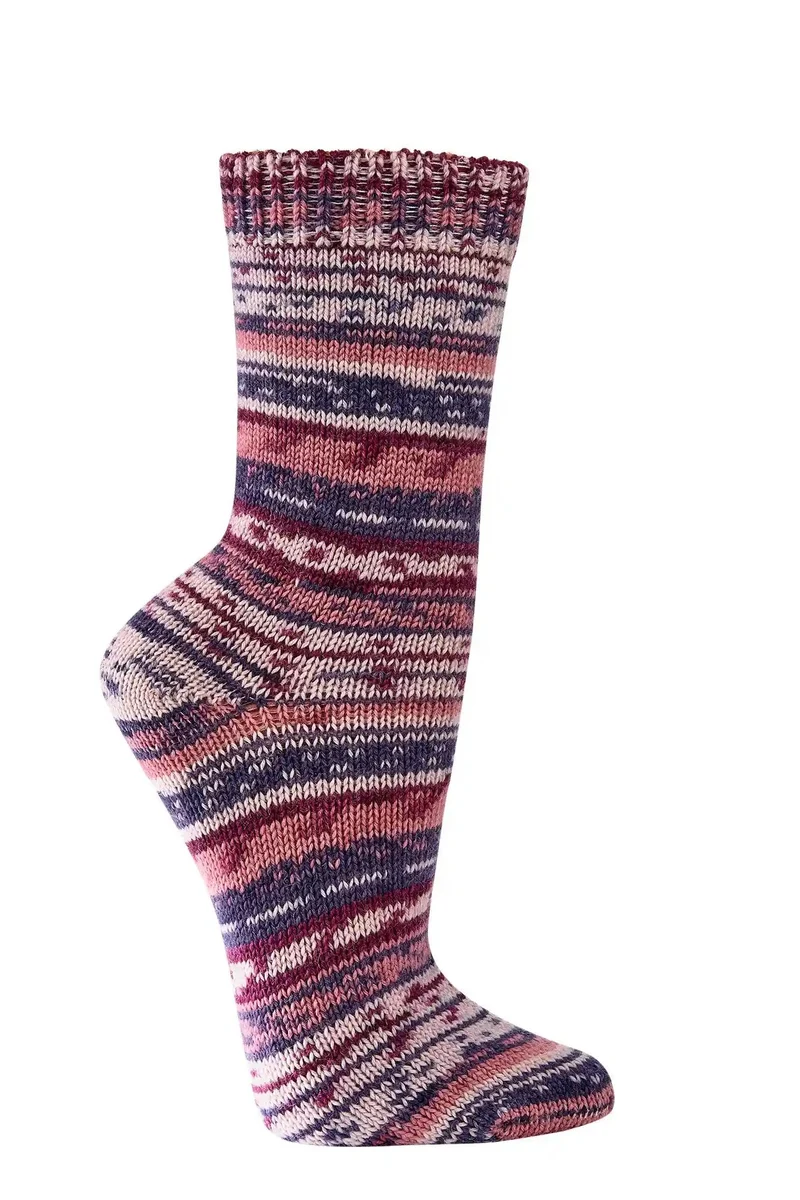 Wollsocken wie von Oma gestrickt – 70 % Wolle, dick & gemütlich