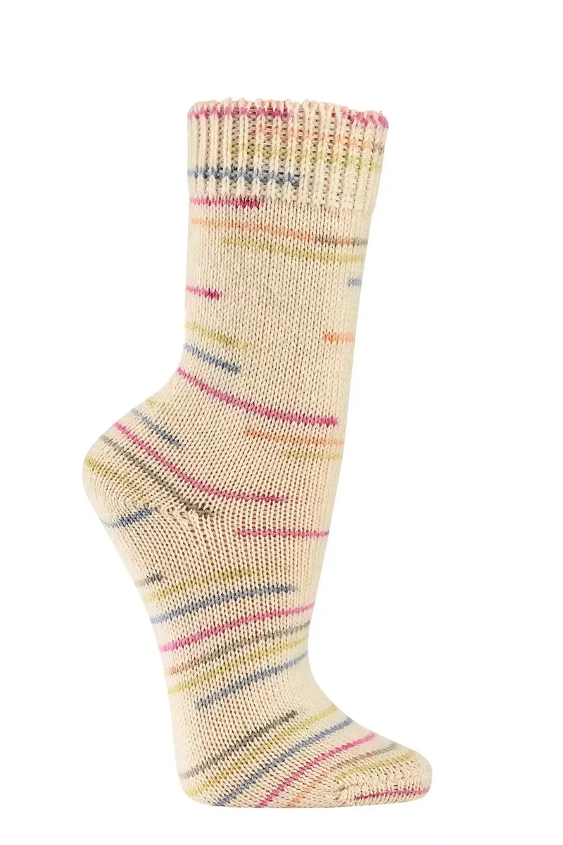 Wollsocken wie von Oma gestrickt – 70 % Wolle, dick & gemütlich