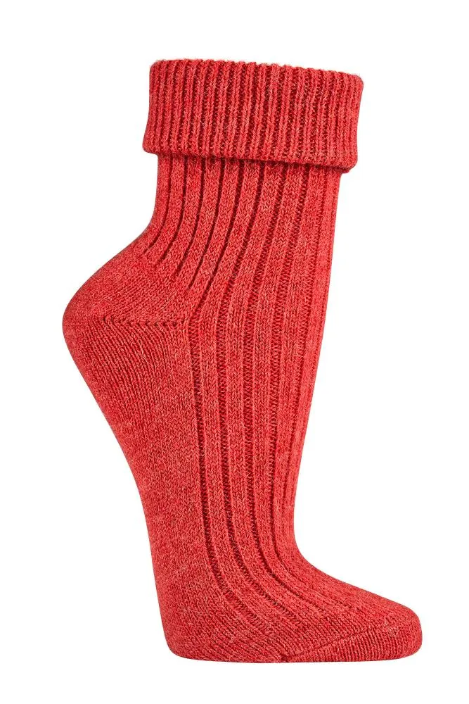 2 Paar Schafwollsocken Grobstrick Natur Wollsocken aus Schafwolle & Alpaka