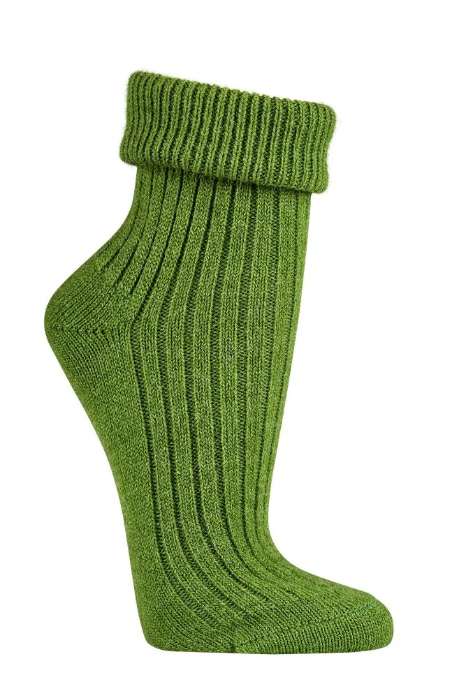 2 Paar Schafwollsocken Grobstrick Natur Wollsocken aus Schafwolle & Alpaka
