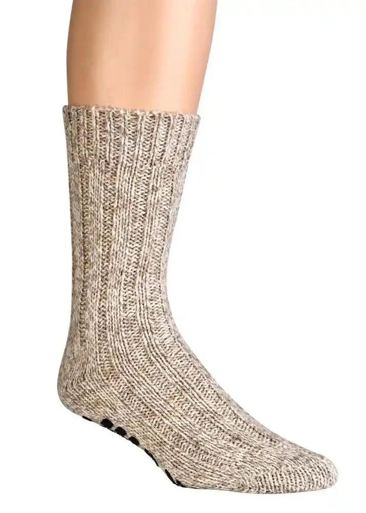 ABS Norwegersocken aus Wolle 2 Paar rutschfest, Größen 35–50