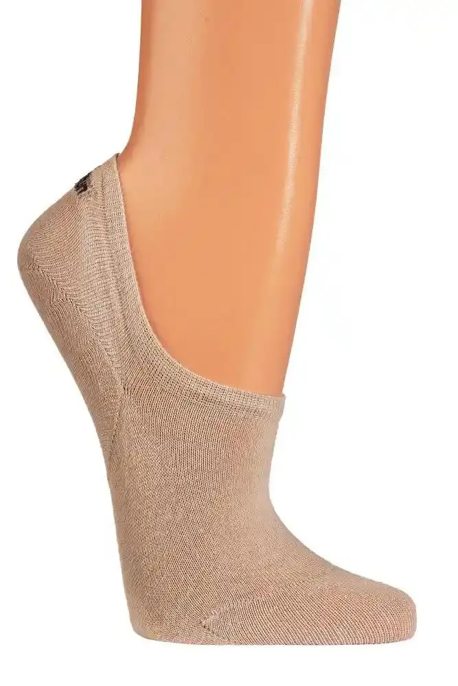 6 Paar Füsslinge mit Baumwolle und ABS für Ballerinas und Sneaker Unisex