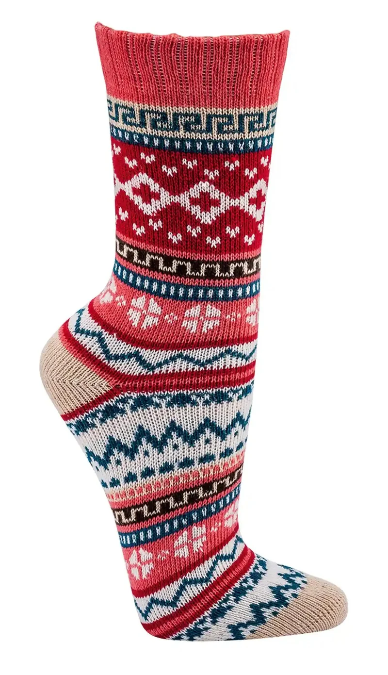 Hygge Socken mit Baumwolle bunt im 3er oder 6er Pack