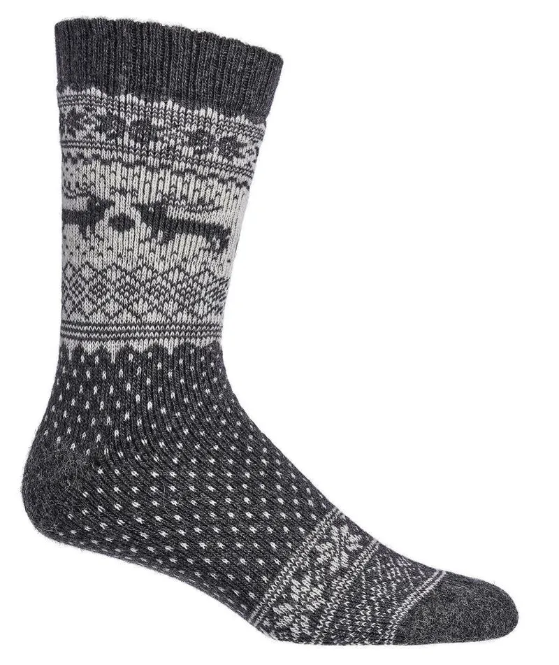 Norweger Socken mit Merino und Alpakawolle 2 Paar