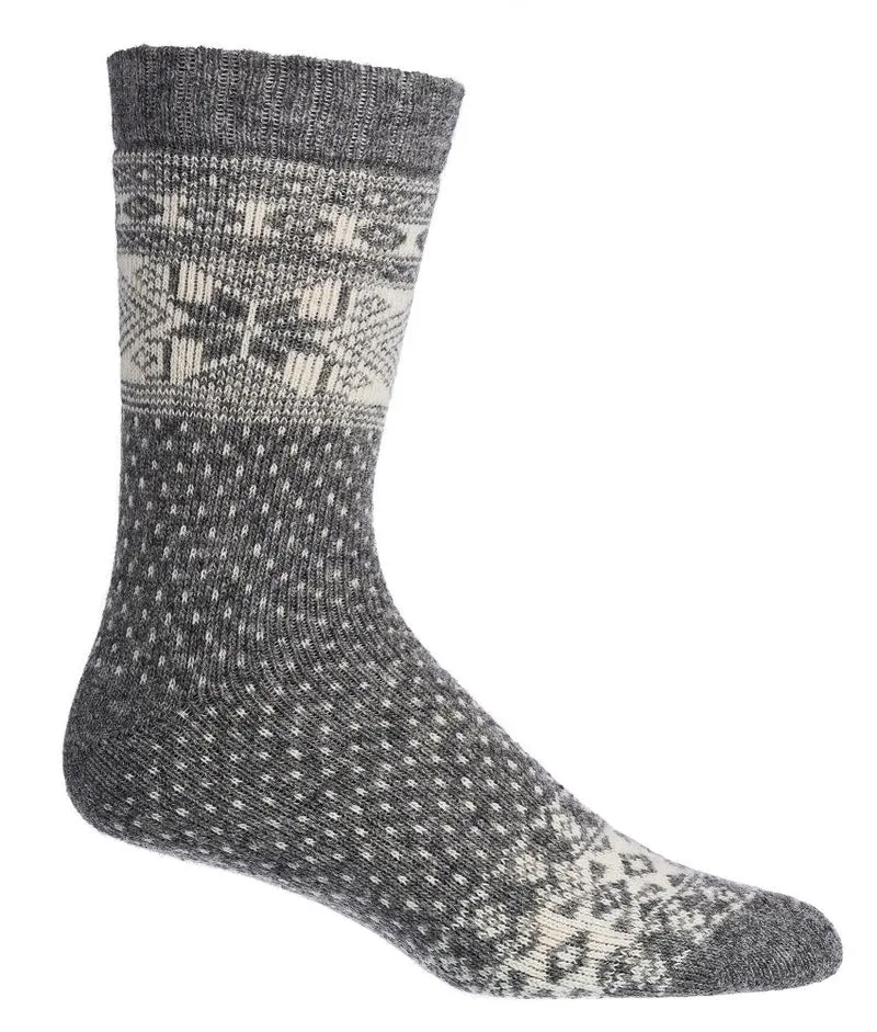 Norweger Socken mit Merino und Alpakawolle 2 Paar