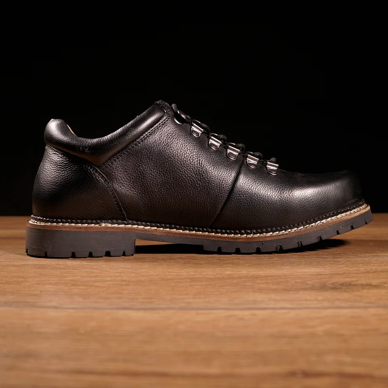 MeiSchua! Haferlschuhe Walter Schwarz Leder