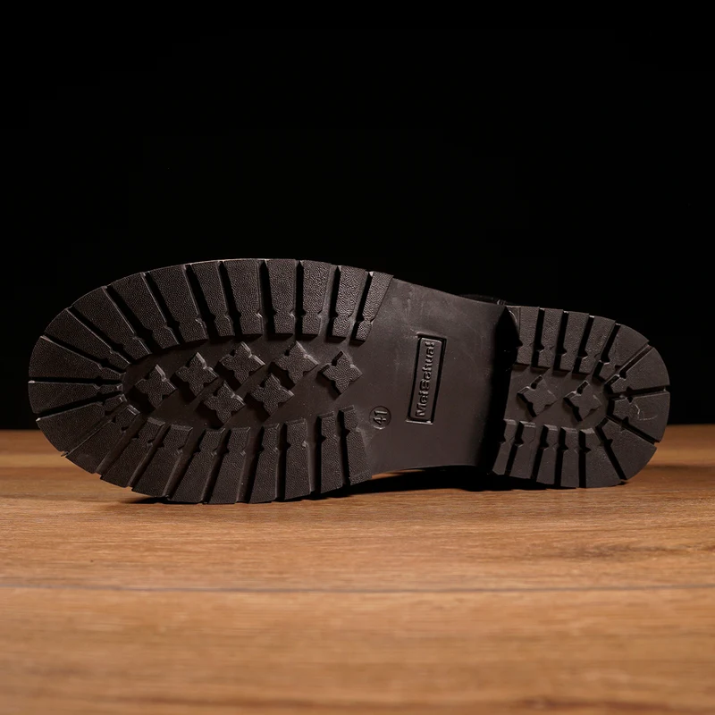 MeiSchua! Haferlschuhe Walter Schwarz Leder