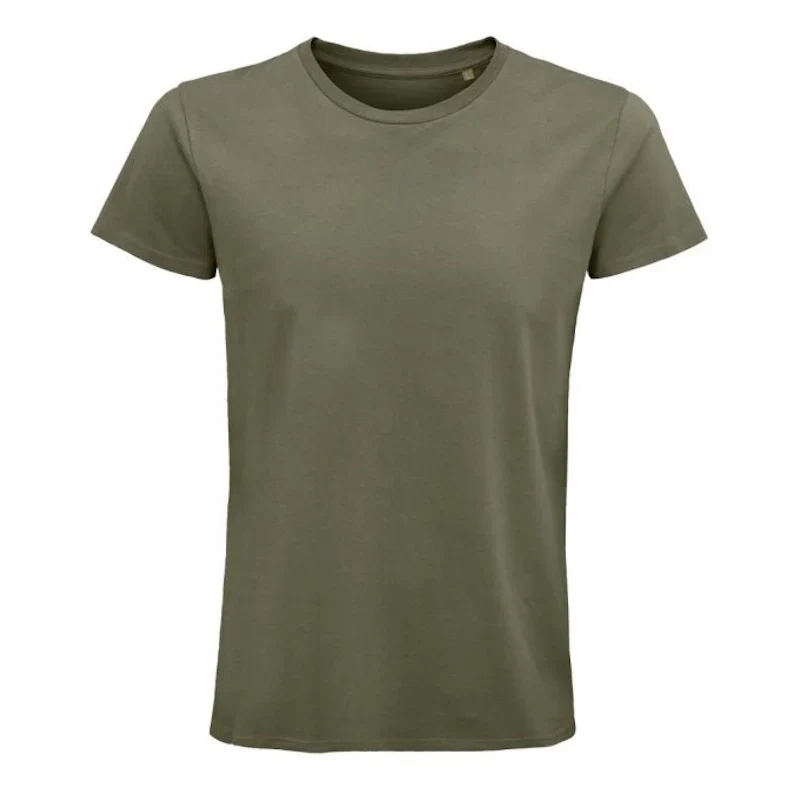 besticktes Männer Bio Baumwoll T-Shirt