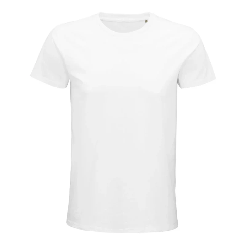 besticktes Männer Bio Baumwoll T-Shirt