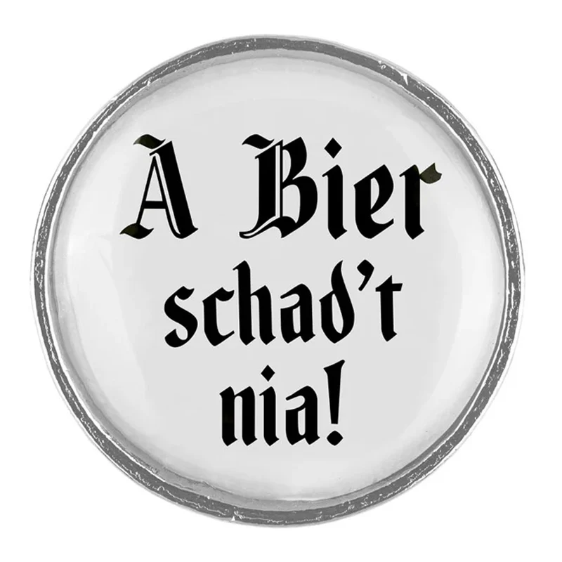 Gaudiknopf Anstecker A Bier Schadt Nia Schlicht