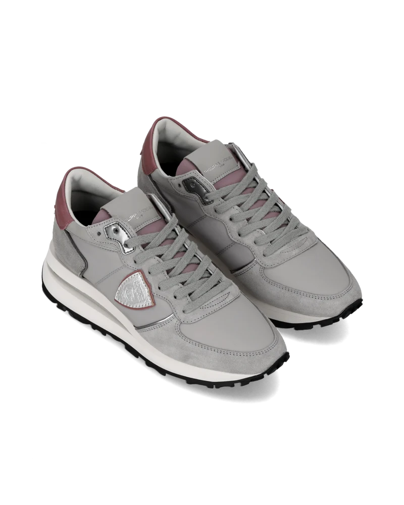 Sneakers Tropez Haute Running Women, Grey Burgundy