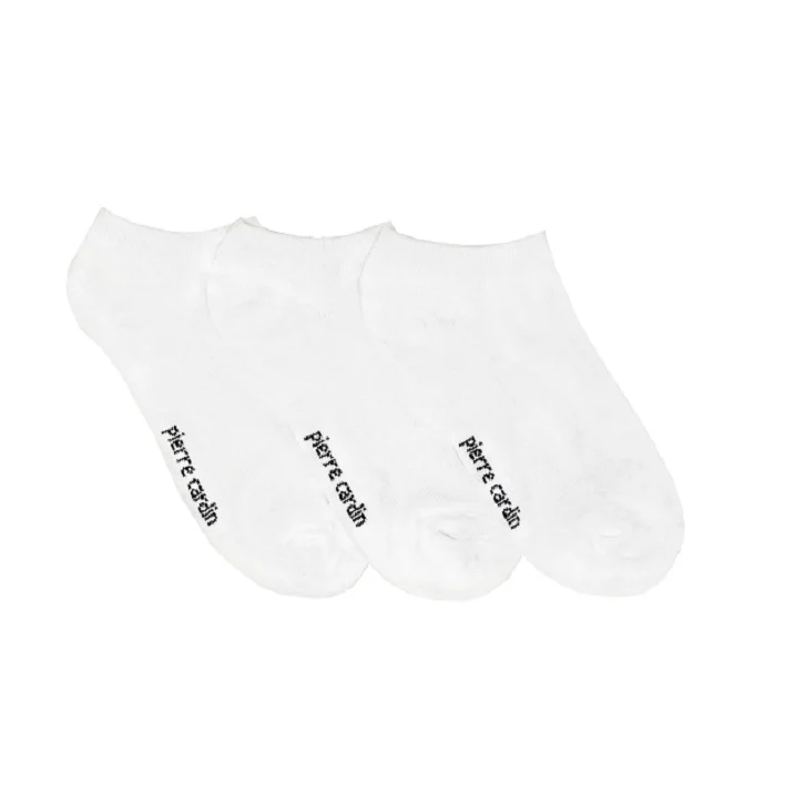 3PK LADIES PIERRE CARDIN LOGO TRAINER LINERS