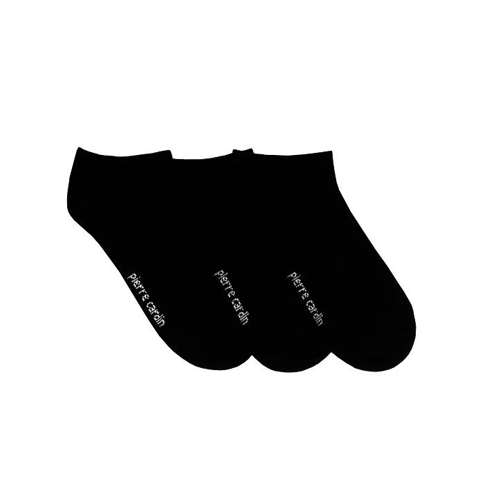 3PK LADIES PIERRE CARDIN LOGO TRAINER LINERS