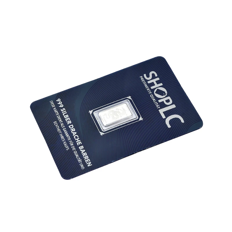 EXKLUSIVES GESCHENK - 999er Silber Schlange Barren, ca. 1,00g