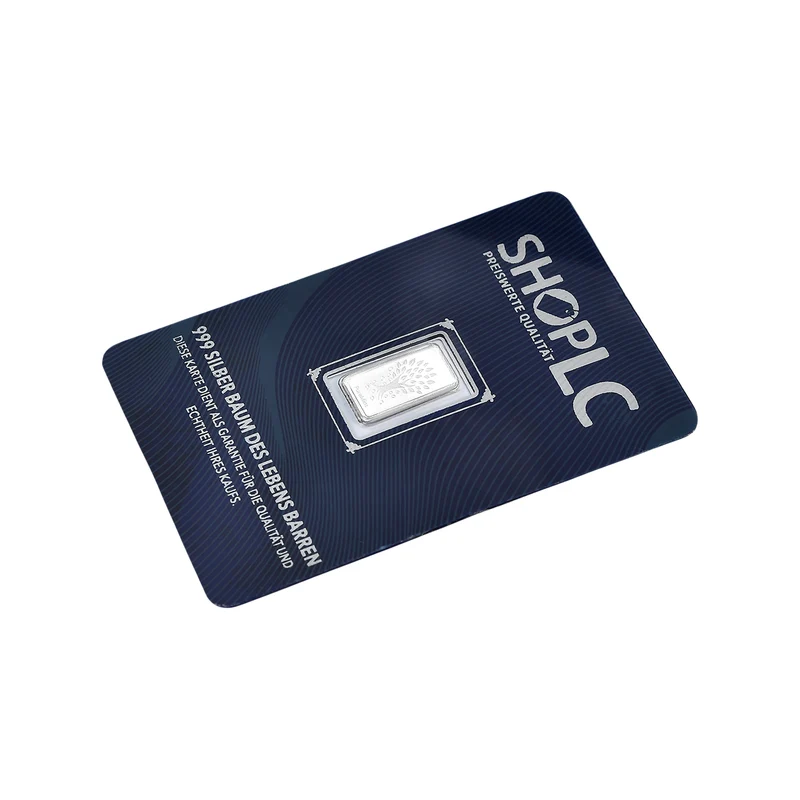 EXKLUSIVES GESCHENK - 999er Silber Schlange Barren, ca. 1,00g