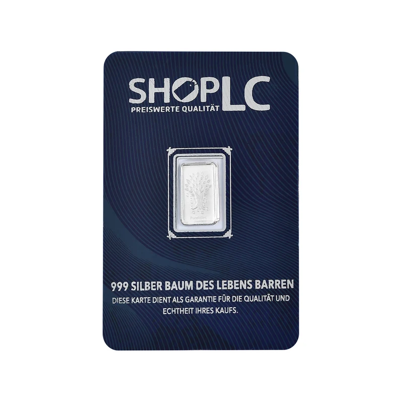 EXKLUSIVES GESCHENK - 999er Silber Schlange Barren, ca. 1,00g