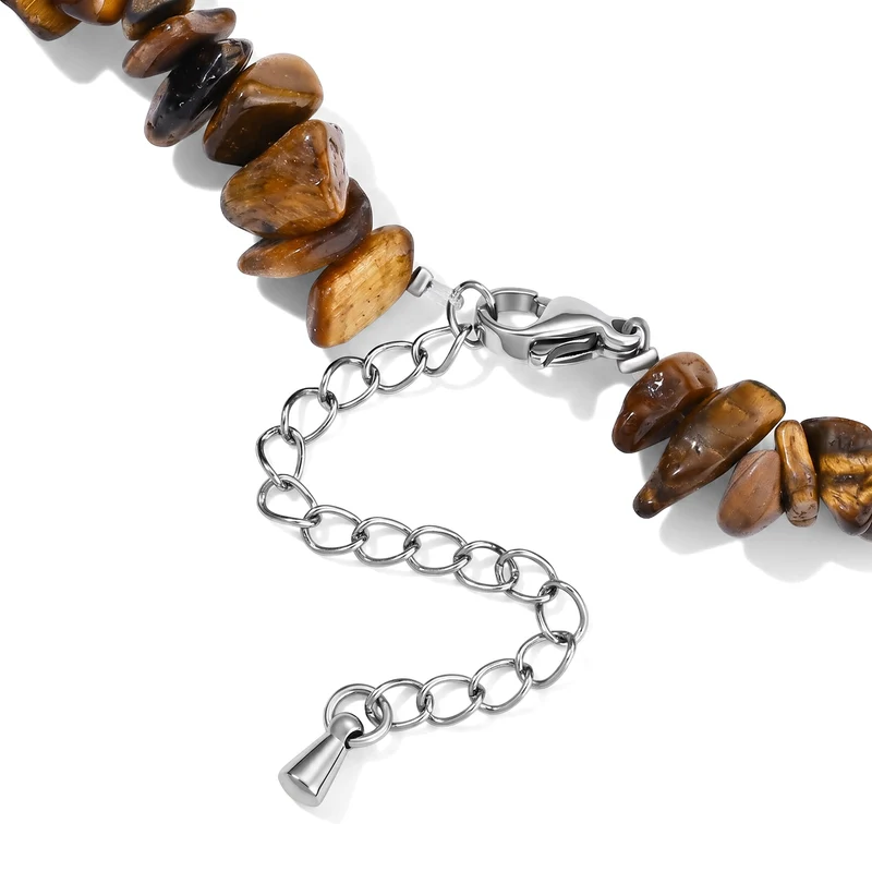 Tigerauge Schmuckset ca. 355.00 ct