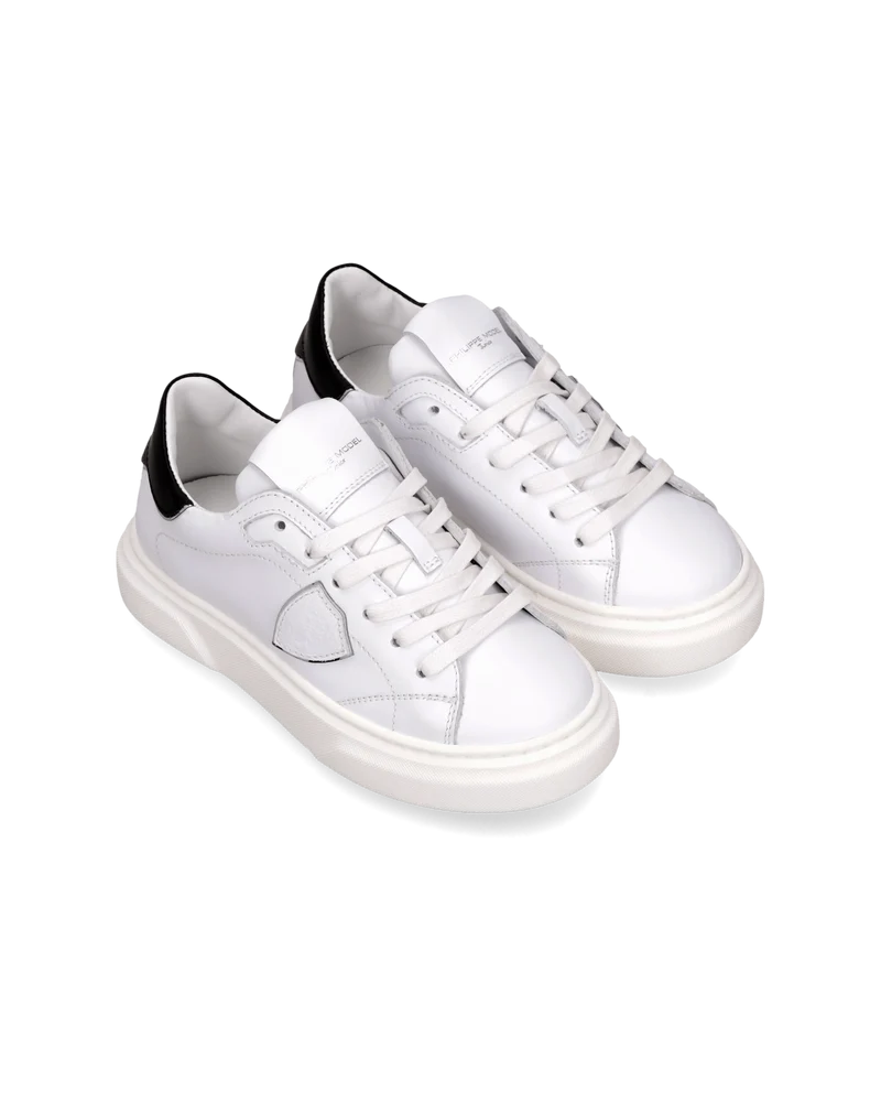 Sneakers Temple Tennis Junior White black