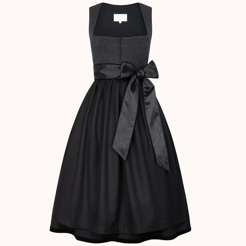 Krüger Dirndl Bonnie & Brav Schwarz 70cm Reißverschluss Victoria Swarovski Kollektion 2026