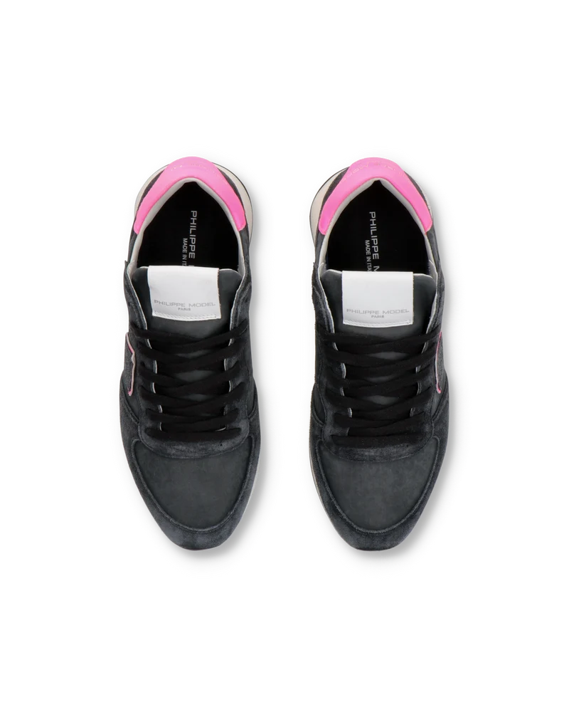 Sneakers Trpx Running Women, Black Fuchsia