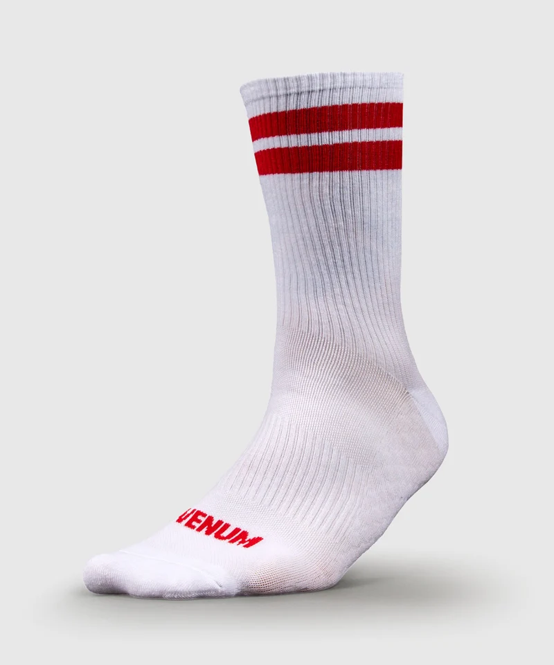 Chaussettes montantes lot de 3 paires Venum Adrenaline - Noir/Blanc/Rouge
