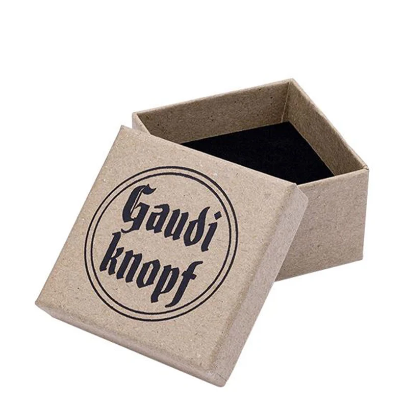 Gaudiknopf Anstecker Gell, da glotsch! Schlicht