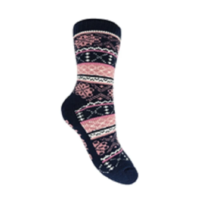 1PK BRAMBLE LADIES FAIRISLE THERMASOCK