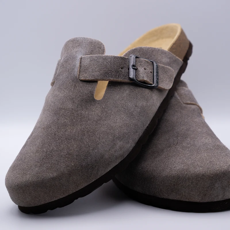 MeiSchua! Trachten Sandalen Leder Geschlossene Pantoletten