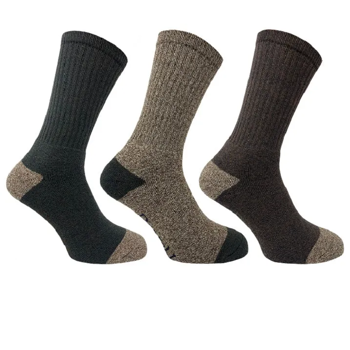 3PK BRAMBLE MENS ALL TERRAIN SOCKS