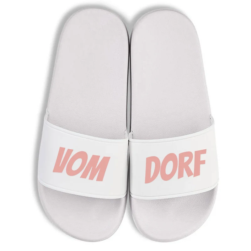 Vom Dorf Badelatschen