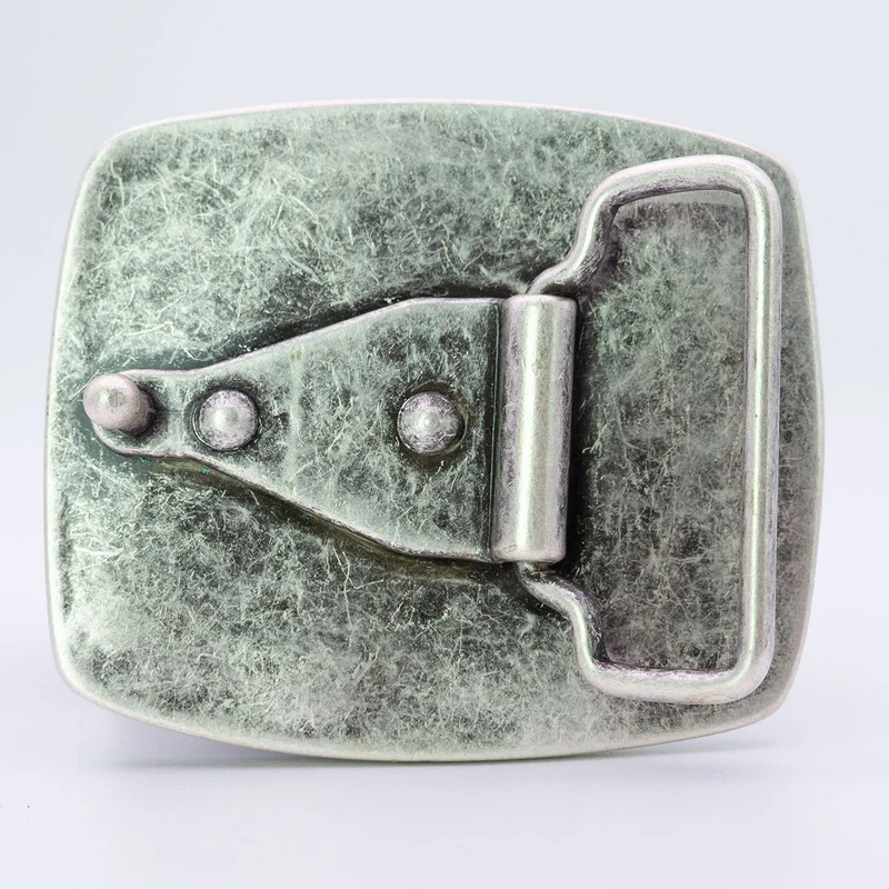 Gürtelschnalle mit eigenem Logo Silber Antik ab 1 Stk.