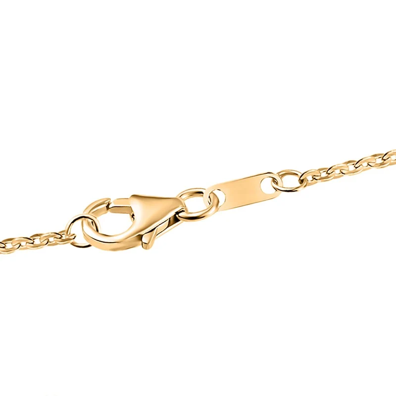 Goldene Südsee Perle, Weißer Zirkon Schmuckset 925 Silber Gelbgold Vermeil ca. 0.42 ct