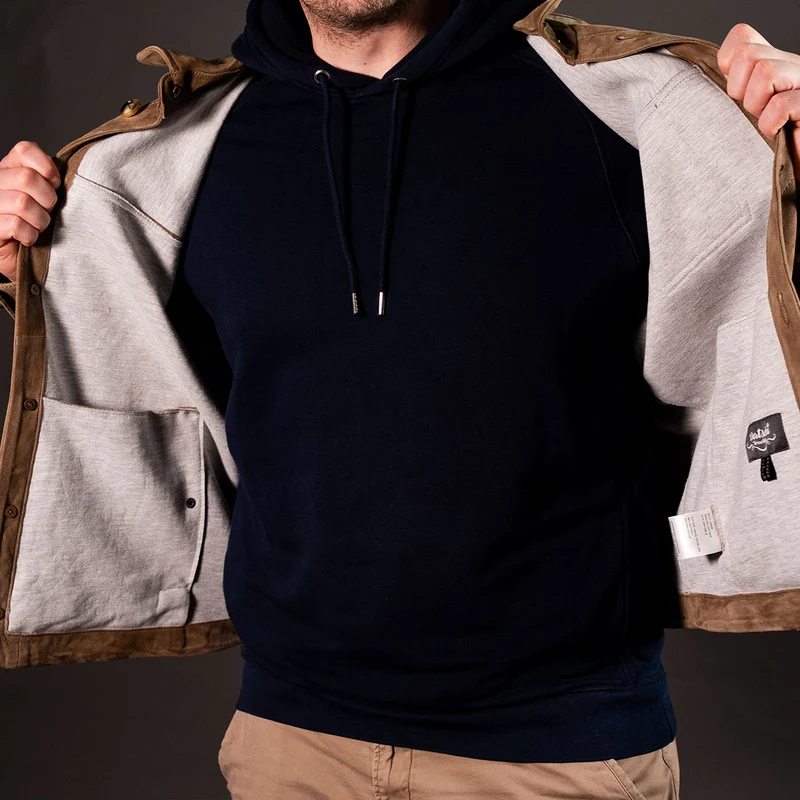 Datschi Trachten Lederjacke Rene Cargojacke
