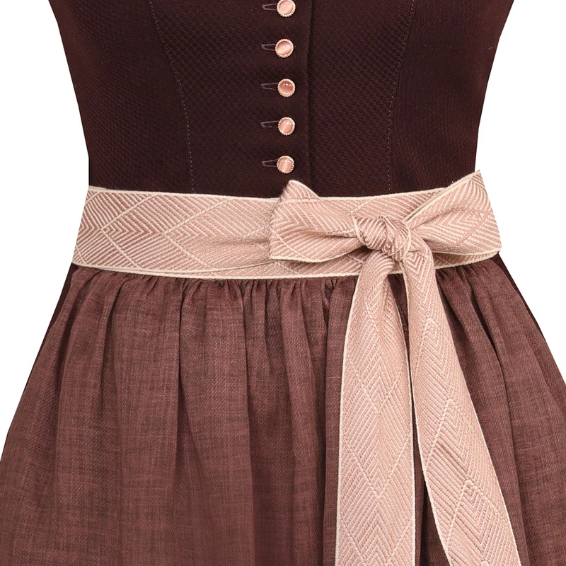 Madame Marie Dirndl Thessara Schoko Traube 75cm