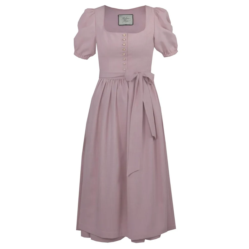 Madame Marie Dirndl Alisora Flamingo Puffarm 75cm
