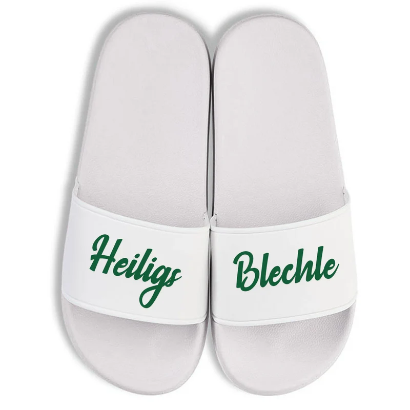 Heiligs Blechle Badelatschen