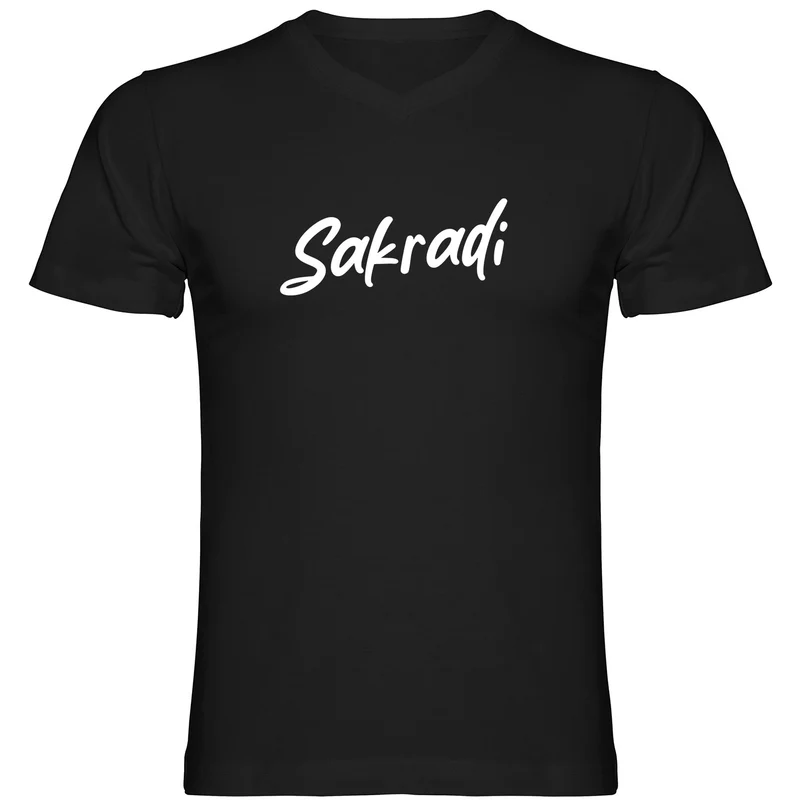 Sakradi Herren Tshirt V-Ausschnitt