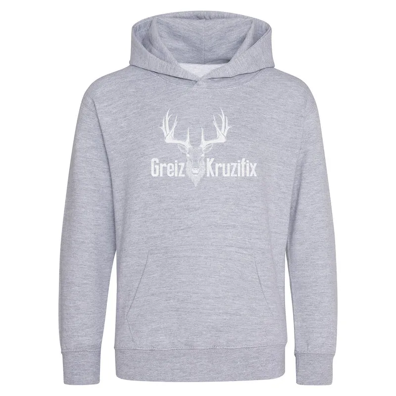 Greiz Kruzifix Kinder Hoodie