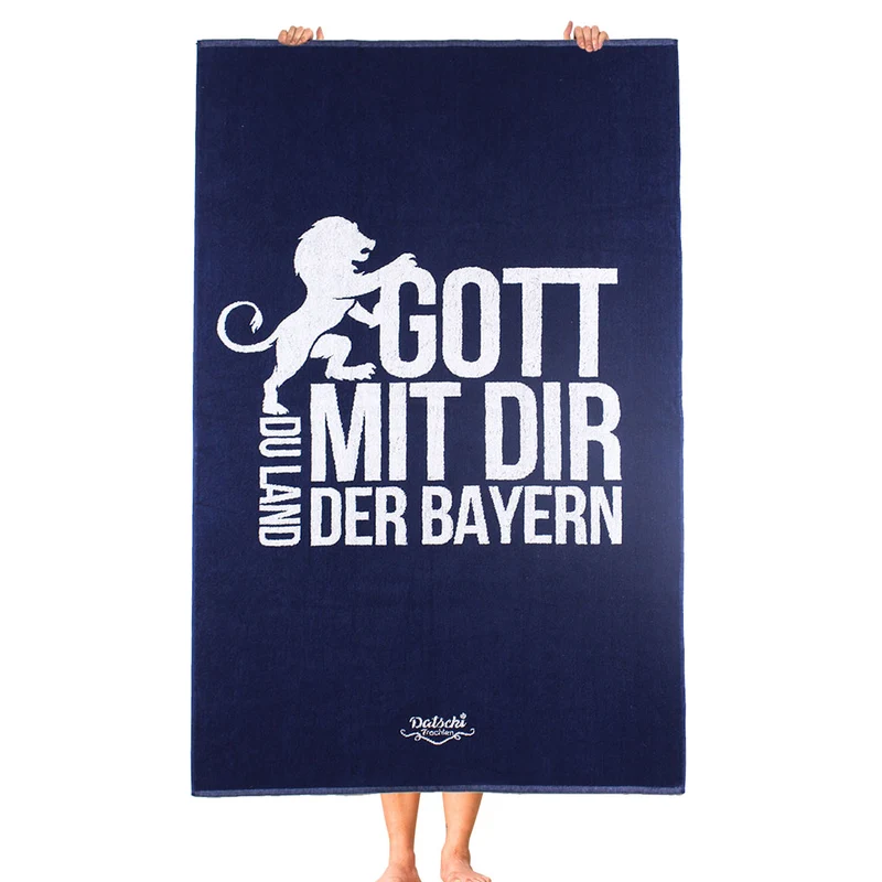 Gott mit dir Handtuch 100x170cm