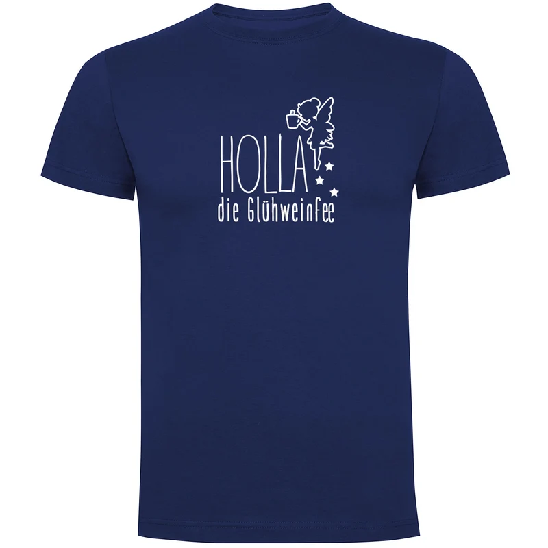 Holla die Glühweinfee Herren T-shirt