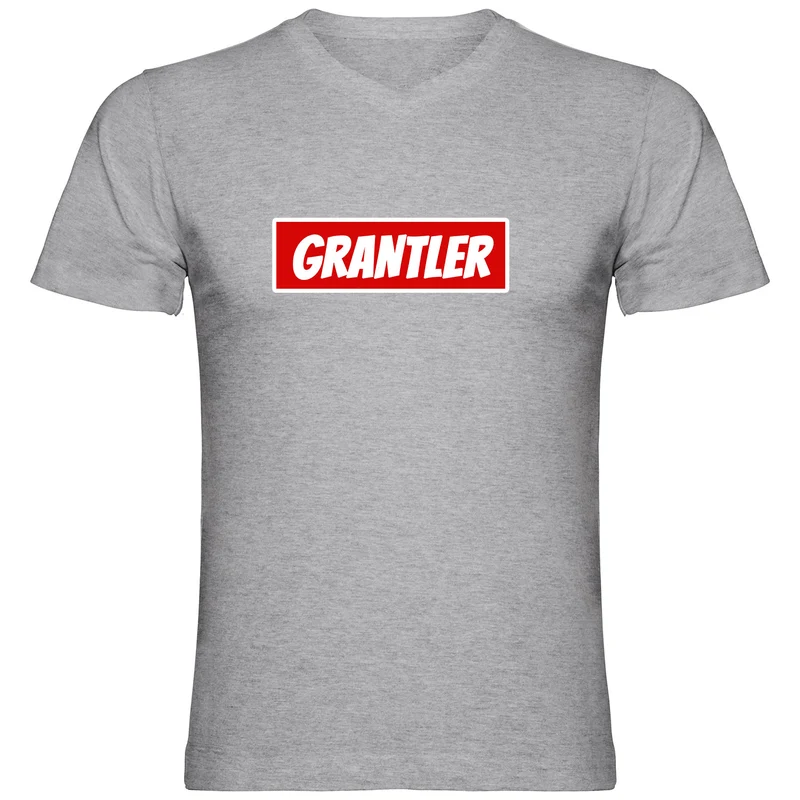 Grantler Logo Tshirt V-Ausschnitt