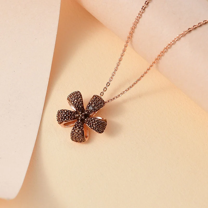 Blauer Diamant Schmuckset 925 Silber rhodiniert