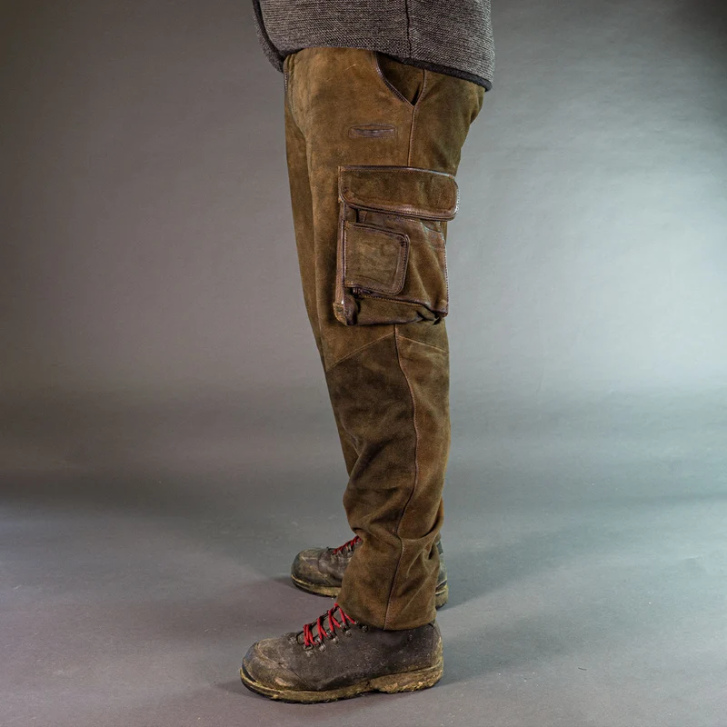 Datschi Trachten Lange Cargo Lederhose Xaver Braun
