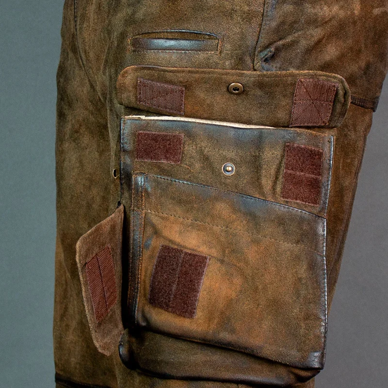 Datschi Trachten Lange Cargo Lederhose Xaver Braun