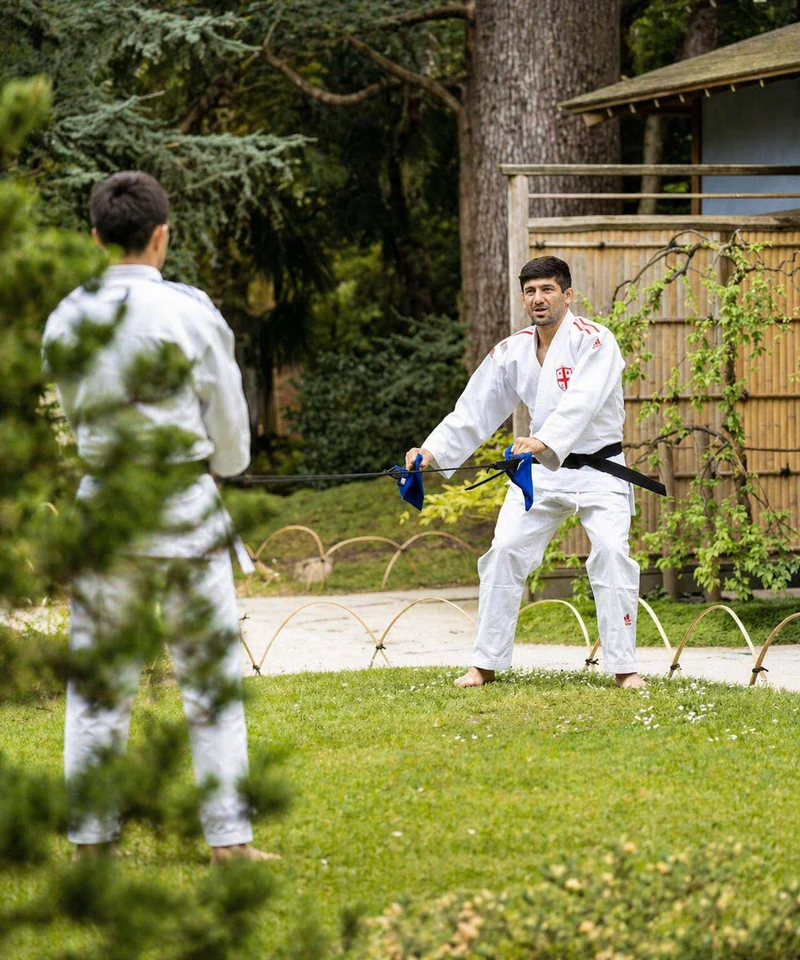 Bande de traction Adidas Judo - Bleu