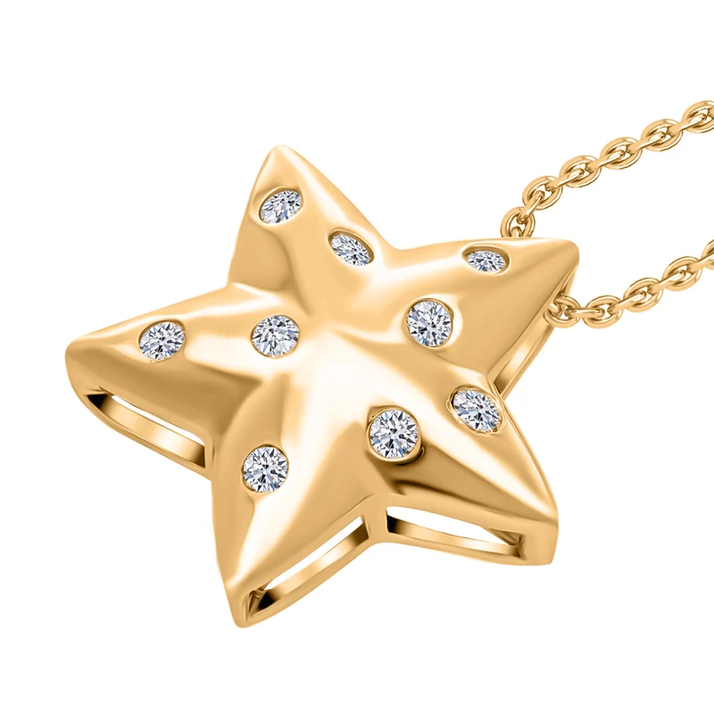 LUXURIANT DIAMOND - Lab Grown Diamant SI-GH Schmuckset 925 Silber platiniert ca. 0,25 ct.