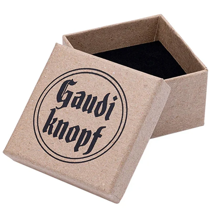 Gaudiknopf Anstecker Bevor d´frogsch: Noi!