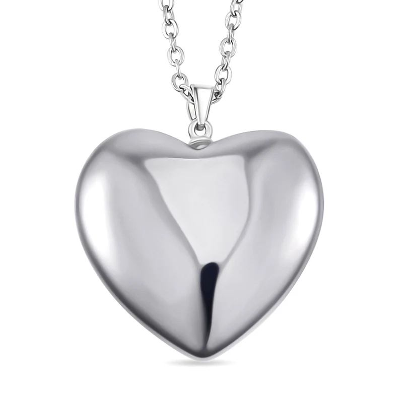 Terahertz Anhänger mit Kette (ca. 50 cm), 925 Silber rhodiniert und 316L Edelstahl ca. 40.00 ct