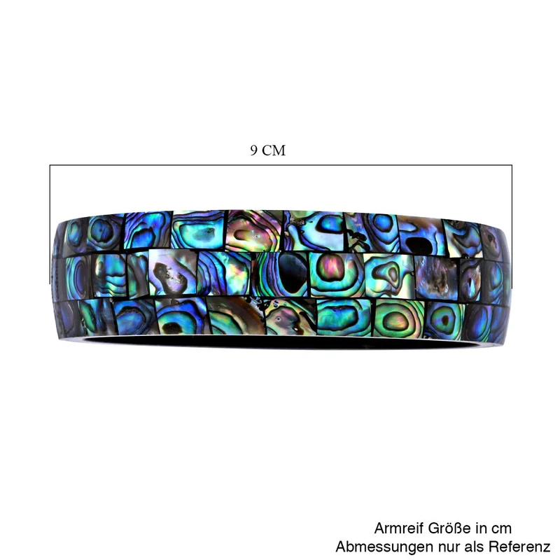 Royal Bali Kollektion - Abalone Muschel Armreif 21 cm